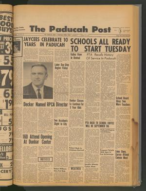 The Paducah Post (Paducah, Tex.), Vol. 60, No. 24, Ed. 1 Thursday, August 31, 1967