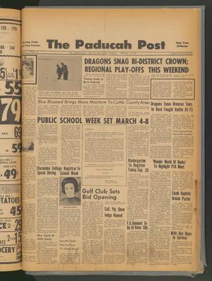 The Paducah Post (Paducah, Tex.), Vol. 60, No. 50, Ed. 1 Thursday, February 29, 1968