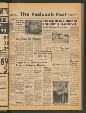 The Paducah Post (Paducah, Tex.), Vol. 62, No. 7, Ed. 1 Thursday, May 2, 1968