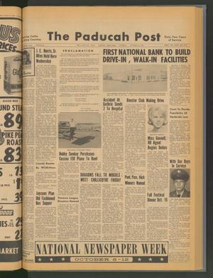 Primary view of object titled 'The Paducah Post (Paducah, Tex.), Vol. 62, No. 30, Ed. 1 Thursday, October 10, 1968'.