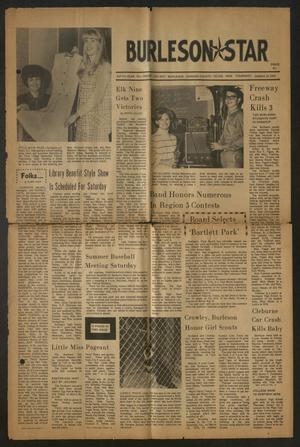 Primary view of object titled 'Burleson Star (Burleson, Tex.), Vol. 5, No. 19, Ed. 1 Thursday, March 12, 1970'.
