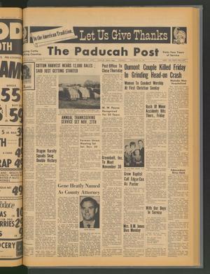 The Paducah Post (Paducah, Tex.), Vol. 62, No. 37, Ed. 1 Thursday, November 28, 1968