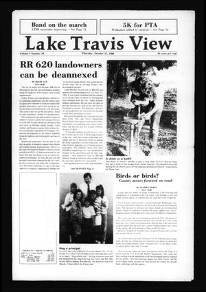 Lake Travis View (Austin, Tex.), Vol. 3, No. 34, Ed. 1 Thursday, October 13, 1988