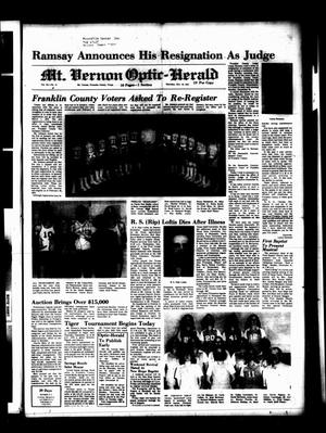 Mt. Vernon Optic-Herald (Mount Vernon, Tex.), Vol. 101, No. 14, Ed. 1 Thursday, December 18, 1975