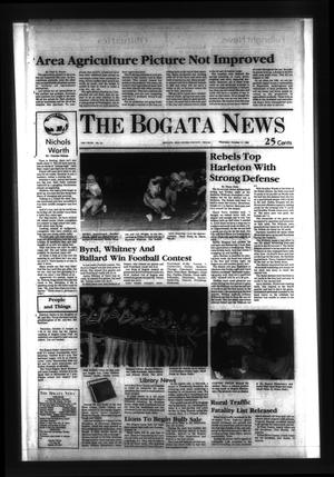Primary view of object titled 'The Bogata News (Bogata, Tex.), Vol. 74, No. 52, Ed. 1 Thursday, October 17, 1985'.