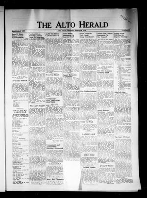 The Alto Herald (Alto, Tex.), Vol. [82], No. 44, Ed. 1 Thursday, March 16, 1978