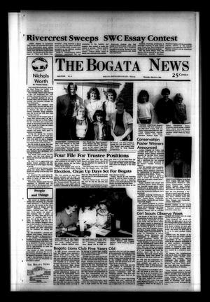 Primary view of object titled 'The Bogata News (Bogata, Tex.), Vol. 74, No. 21, Ed. 1 Thursday, March 14, 1985'.