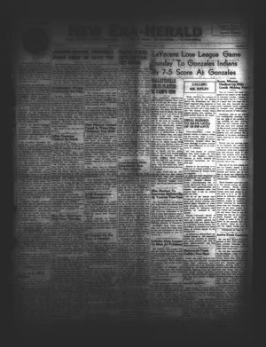 Primary view of object titled 'New Era-Herald (Hallettsville, Tex.), Vol. 74, No. [66], Ed. 1 Tuesday, May 6, 1947'.