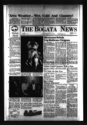 The Bogata News (Bogata, Tex.), Vol. 74, No. 53, Ed. 1 Thursday, October 25, 1984