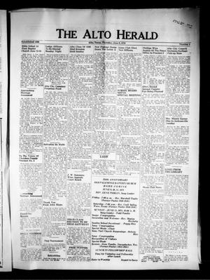 The Alto Herald (Alto, Tex.), Vol. [83], No. 4, Ed. 1 Thursday, June 8, 1978