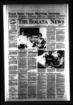 Primary view of object titled 'The Bogata News (Bogata, Tex.), Vol. 74, No. 39, Ed. 1 Thursday, July 18, 1985'.