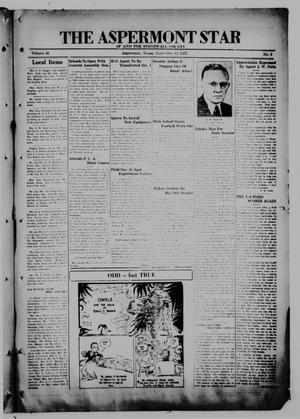 The Aspermont Star (Aspermont, Tex.), Vol. 38, No. 9, Ed. 1  Thursday, September 12, 1935