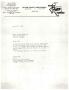 Letter: [Letter from Billy Vinson to Truett Latimer, March 3, 1961]