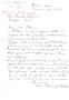 Letter: [Letter from Mrs. Willie J. McArdle to Truett Latimer, March 23, 1959]