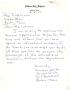 Letter: [Letter from Earlene Walton to Truett Latimer, March 5, 1959]