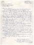 Letter: [Letter from Brenda C. Morrison to Truett Latimer, March 22, 1959]