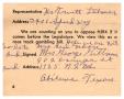 Postcard: [Postcard from Mrs. Gene Moore and Mrs. George Gillian to Truett Lati…