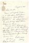 Letter: [Letter from Alvin H. Woody to Truett Latimer, August 2, 1961]
