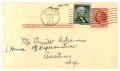 Thumbnail image of item number 2 in: '[Postcard from Mrs. J. W. McLeau to Truett Larimer, April 28, 1959]'.