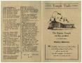 Thumbnail image of item number 1 in: '[Baptist Temple Bulletin: March 22, 1959]'.