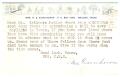 Postcard: [Postcard from Truett Latimer to Mrs. M. E. Eisenhower, April 1961]