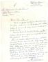Letter: [Letter from Mrs. Geraldine Glover to Truett Latimer, March 24, 1959]