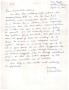 Letter: [Letter from J. David Cox to Truett Latimer, April 15, 1959]