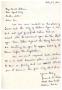 Letter: [Letter from Samuel B. Gilson to Truett Latimer, 1961]
