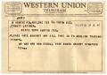 Letter: [Telegram from Mr. and Mrs. Don Rebell, April 10, 1961]