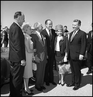 [Hubert Humphrey and Wife, With Graham Purcell]