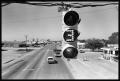 Photograph: [Countdown Traffic Light Displaying Number 3]