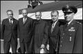 Photograph: [Men Pose for Photo at Sheppard AFB 25th Anniversary]