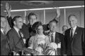 Photograph: [Edmund Muskie and Wife Pose With Graham Purcell and Others]