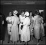 Photograph: [Group of Women Greeting Lady Bird Johnson and Kennedy Women]