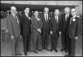 Photograph: [Carr & Barnes Among Other at Convention]