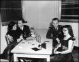 Photograph: [Couples Sit Together at ROTC Military Ball]