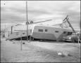 Photograph: [Overturned Mobile Home]