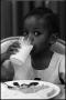 Photograph: [Girl Drinking Milk]