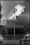 Photograph: [Auto Air Conditioning Store on Fire]