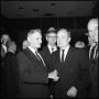 Photograph: [Hubert Humphrey Greeting Gentleman]