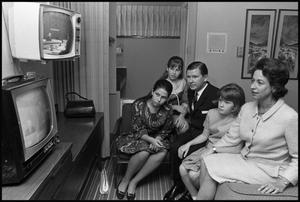 [John Tower and Family Watch Election Coverage]