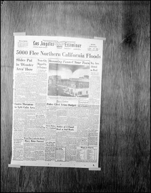 Primary view of object titled '[Los Angeles Examiner Front Page]'.