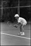 Photograph: [Boy Readying for Serve]