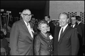 [Waggoner Carr Poses With Medders Couple]