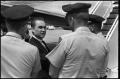 Photograph: [Photograph of Governor George Wallace Greeting Police Officers]
