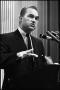 Photograph: [Governor Wallace Lectures From Podium]