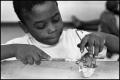 Photograph: [Boy Making Crafts at Day Care]