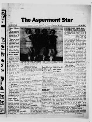 The Aspermont Star (Aspermont, Tex.), Vol. 66, No. 2, Ed. 1  Thursday, September 12, 1963