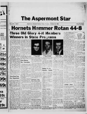 The Aspermont Star (Aspermont, Tex.), Vol. 66, No. 8, Ed. 1  Thursday, October 24, 1963