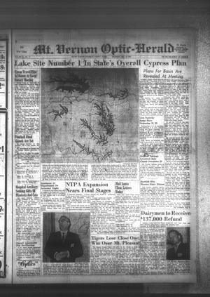 Mt. Vernon Optic-Herald (Mount Vernon, Tex.), Vol. 91, No. 12, Ed. 1 Thursday, December 16, 1965